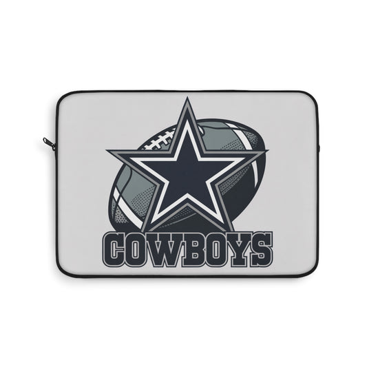 Cowboys Football Laptop Sleeve — Star Logo Protective Case